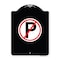 Signmission No Parking Symbol Heavy-Gauge Aluminum Architectural Sign, 24" x 18", BW-1824-23655 A-DES-BW-1824-23655 - alternate 1
